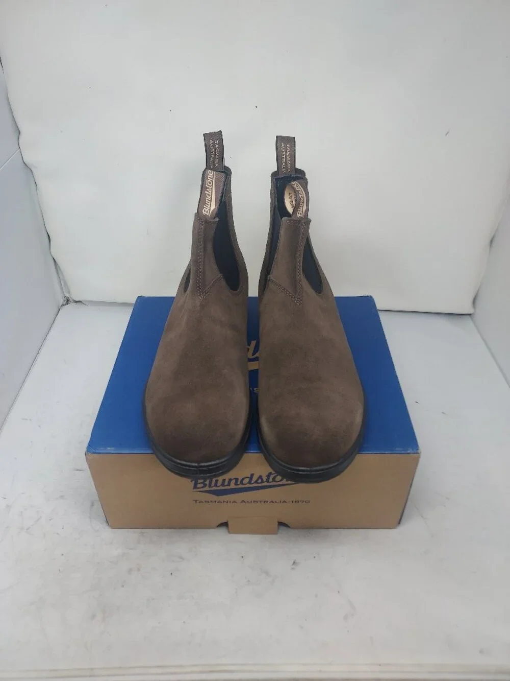 Blundstone MENS Brown Suede Chelsea Boot